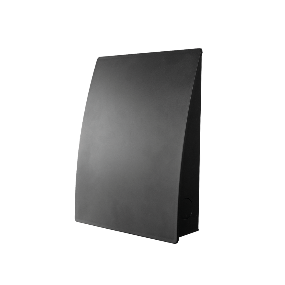 Duka regnskjold sort - et-rums ventilation