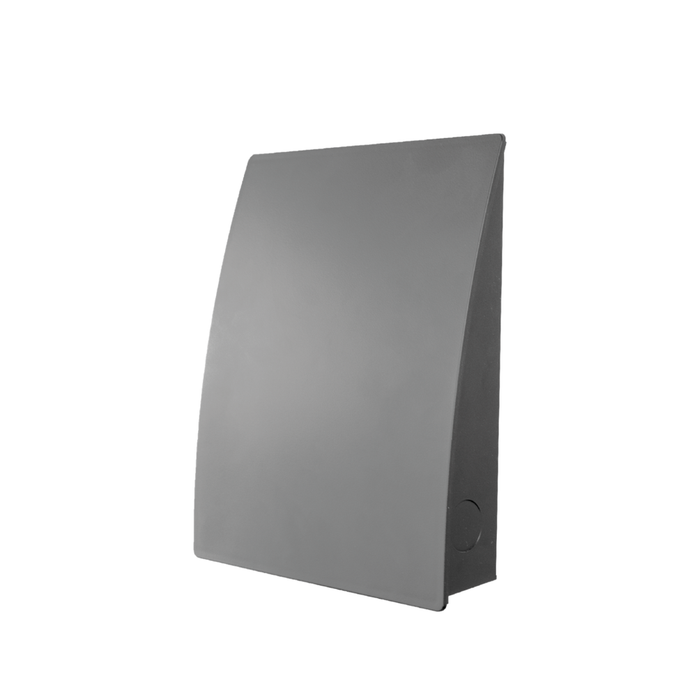 Duka regnskjold grå - et-rums ventilation