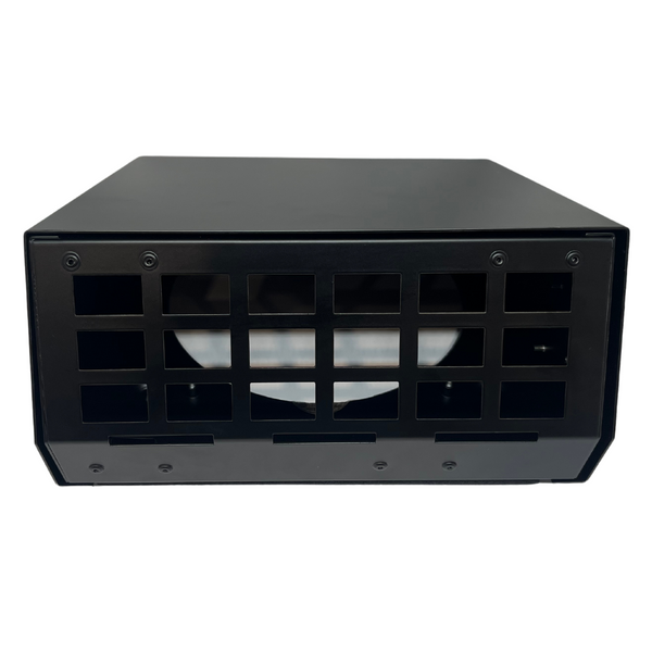 Regnskjold Metal Sort - tekniske detaljer