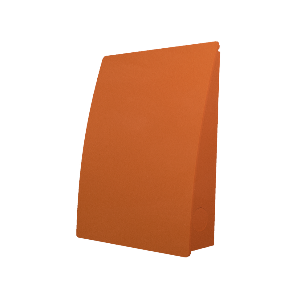 Duka regnskjold teglrød - et-rums ventilation