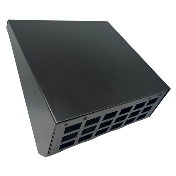 Regnskjold Metal Sort - forside